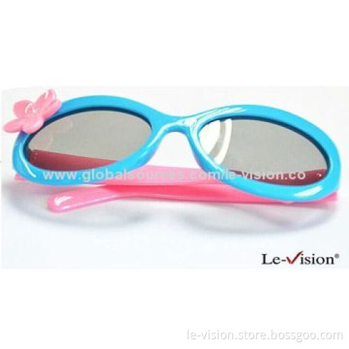 Passive Children's 3D Glasses with Small Size, Design and Made in China